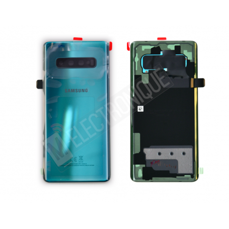 VITRE ARRIERE VERT SAMSUNG GALAXY  S10+