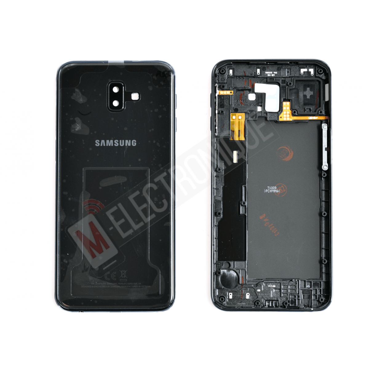 CACHE ARRIERE NOIR SAMSUNG GALAXY J6+