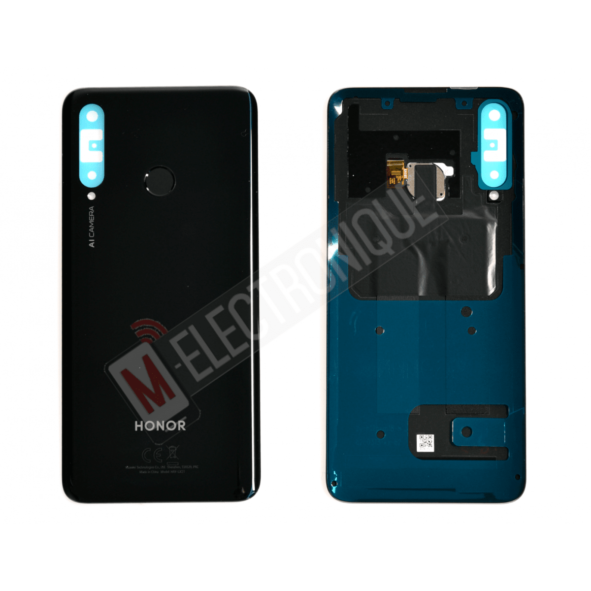 CACHE ARRIERE NOIR HUAWEI HONOR 20 LITE