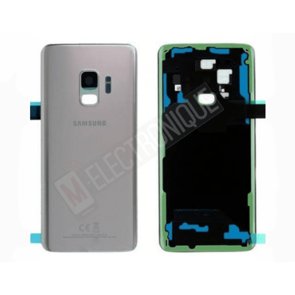 VITRE ARRIERE GREY SAMSUNG GALAXY S9