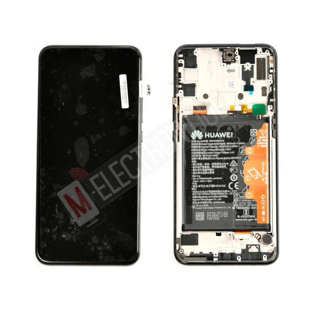 ECRAN NOIR HUAWEI P SMART Z