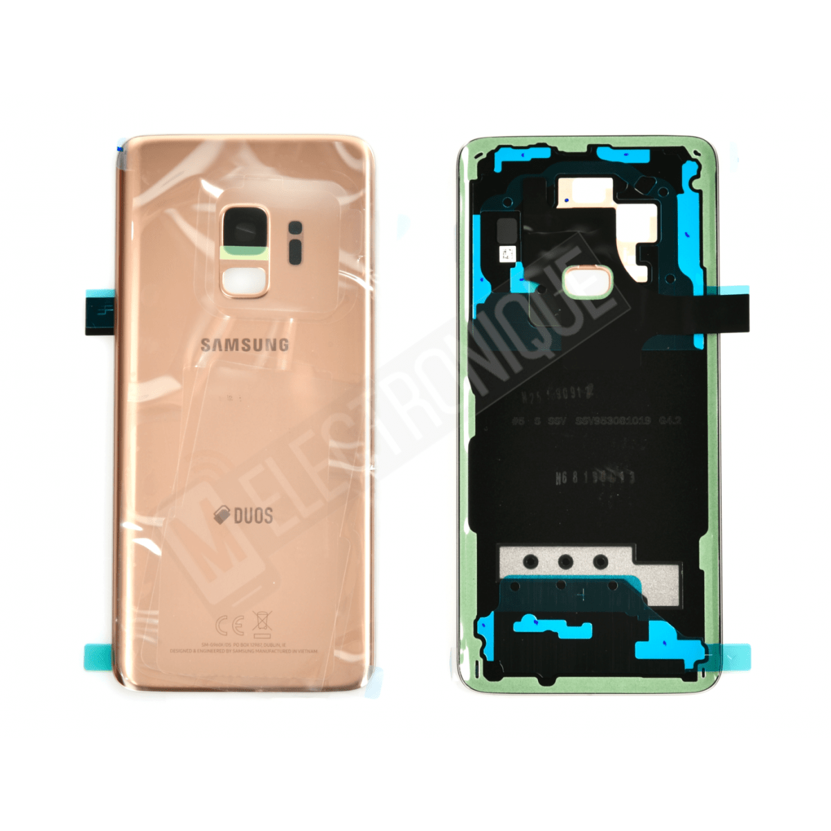 VITRE ARRIERE GOLD SAMSUNG GALAXY S9