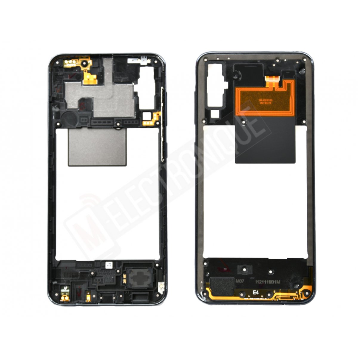 CHASSIS INTERMEDIAIRE NOIR SAMSUNG GALAXY A50