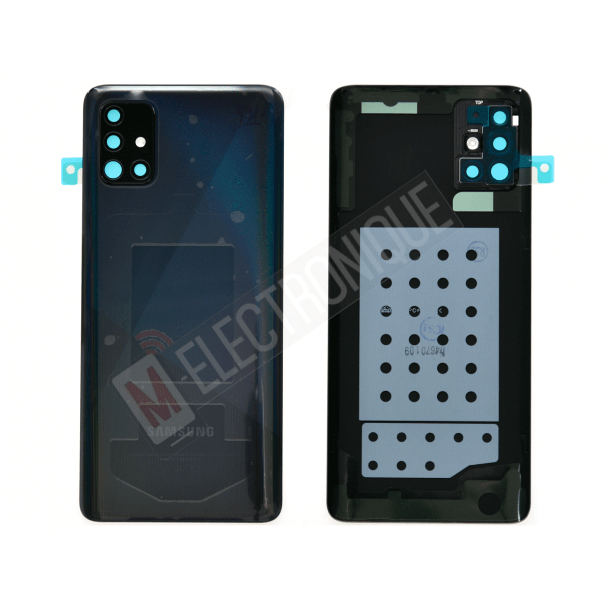 CACHE ARRIERE NOIR SAMSUNG GALAXY A51