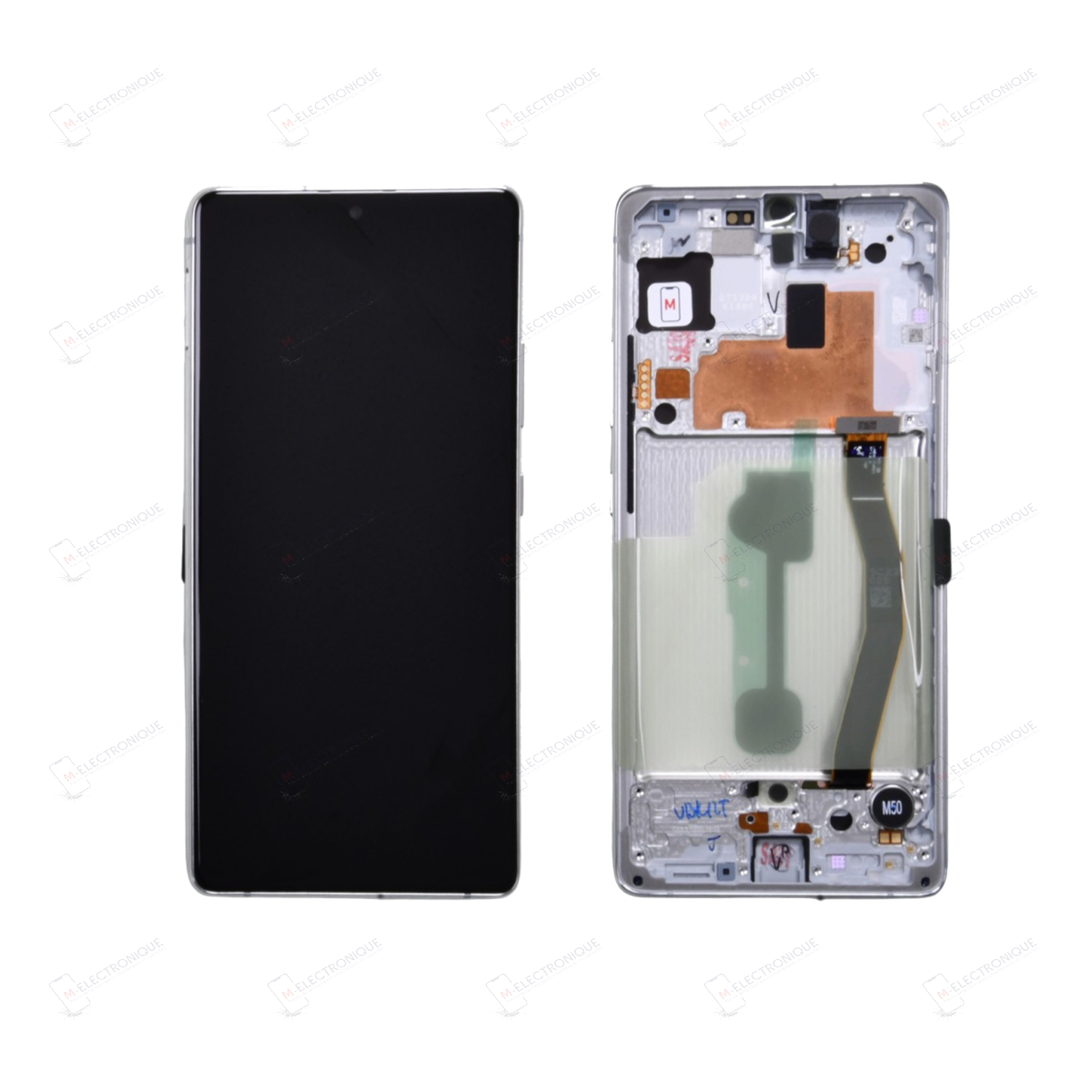 ECRAN BLANC SAMSUNG GALAXY S10 LITE