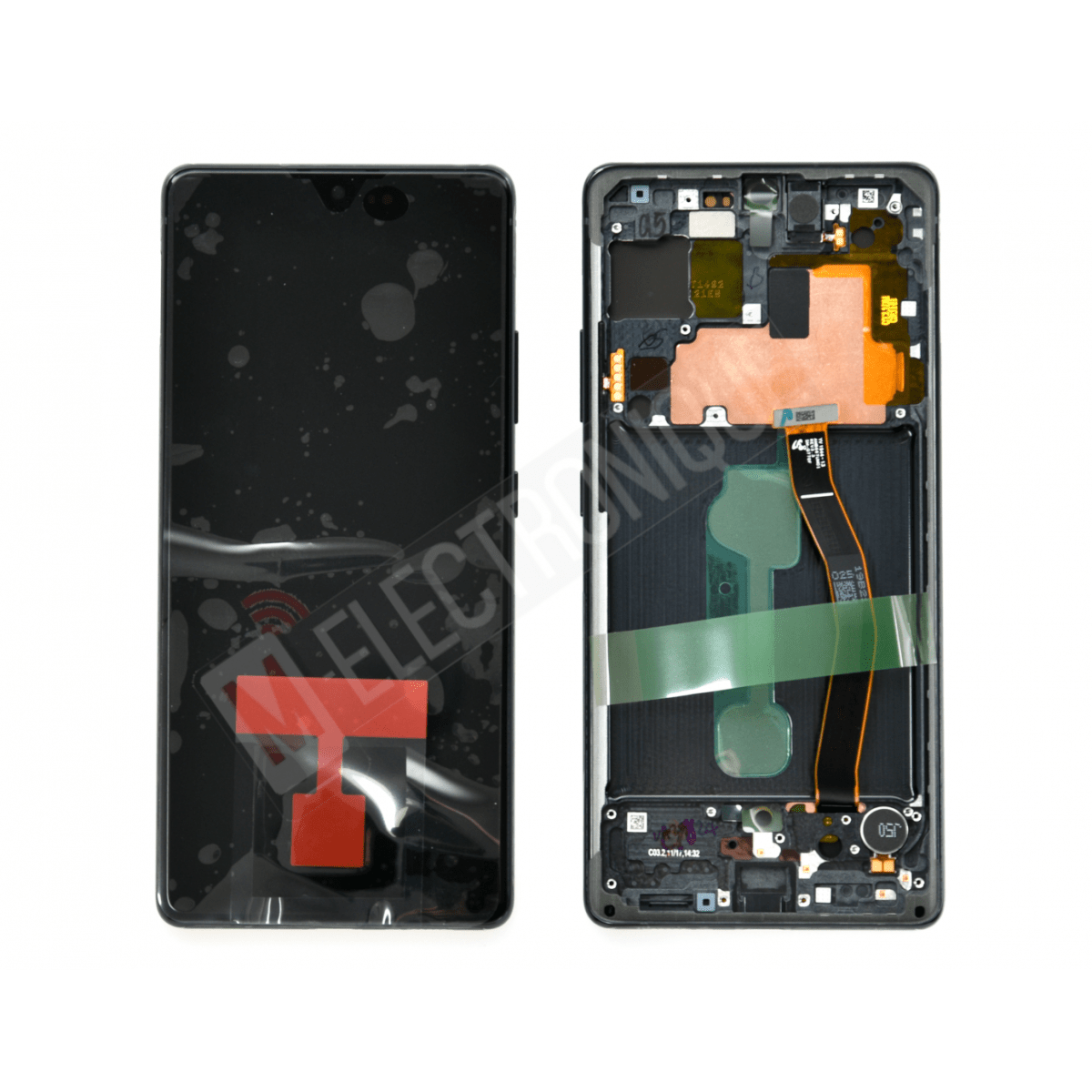 ECRAN NOIR SAMSUNG GALAXY S10 LITE