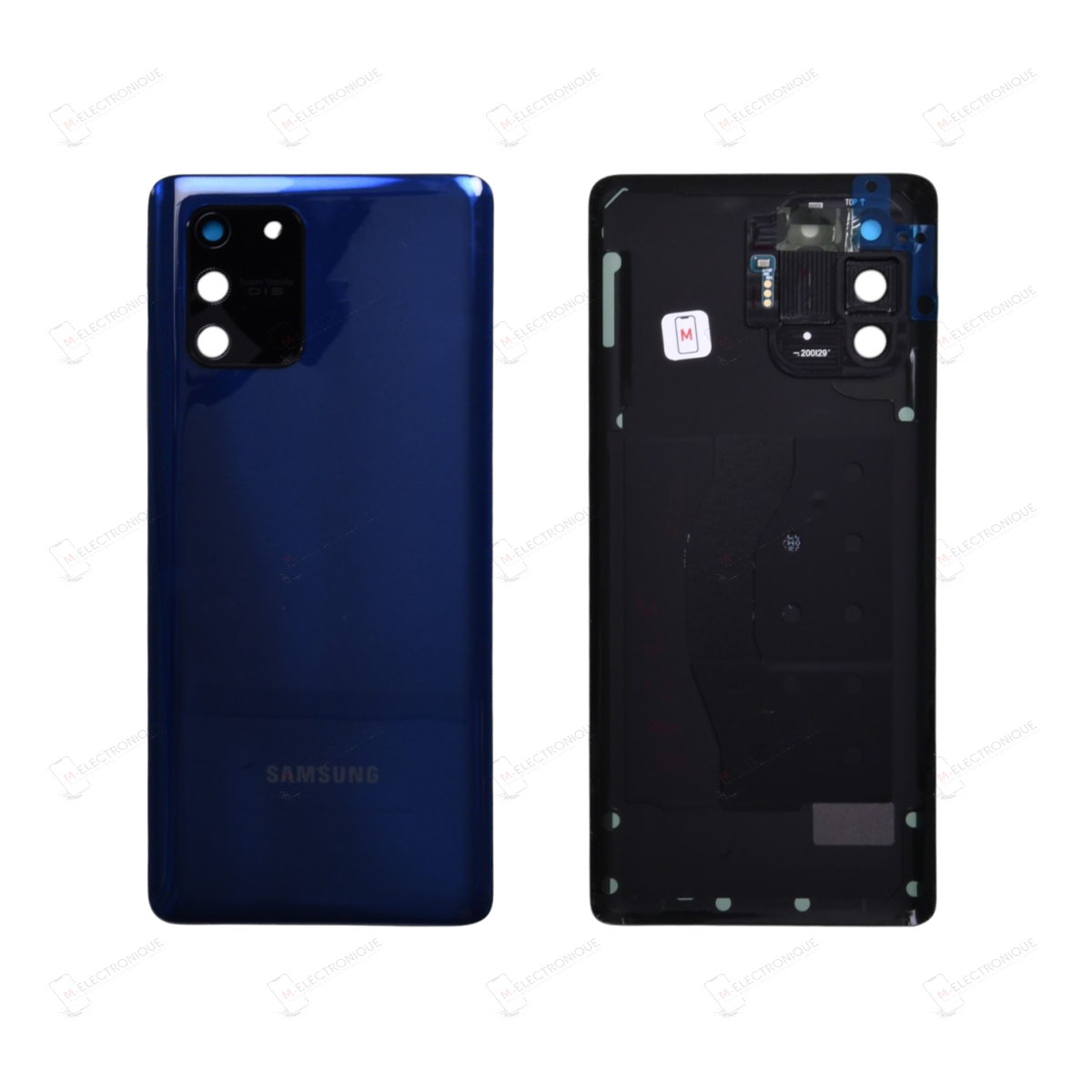 CACHE ARRIERE BLEU SAMSUNG GALAXY S10 LITE