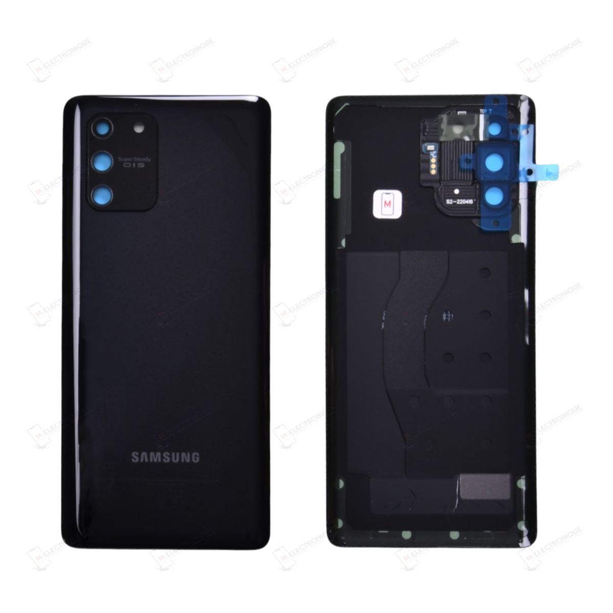 CACHE ARRIERE NOIR SAMSUNG GALAXY S10 LITE