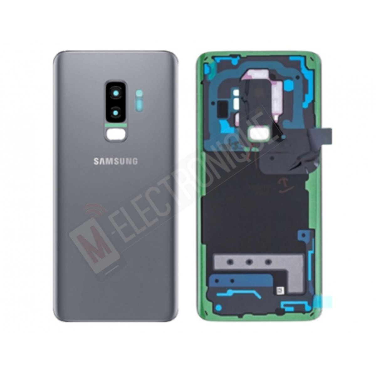 VITRE ARRIERE GRISE SAMSUNG GALAXY S9+