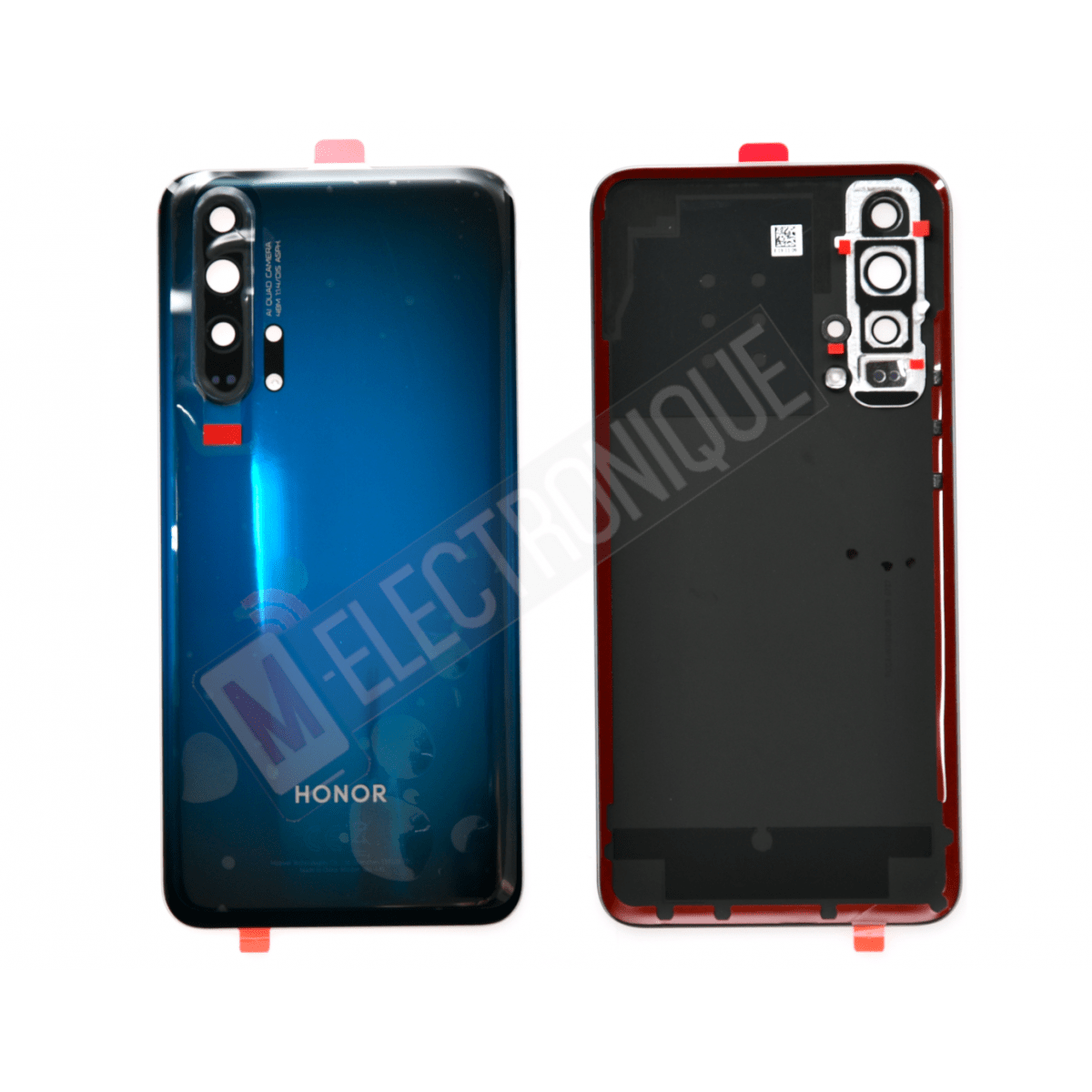 VITRE ARRIERE PHANTOM BLEU HUAWEI HONOR 20 PRO