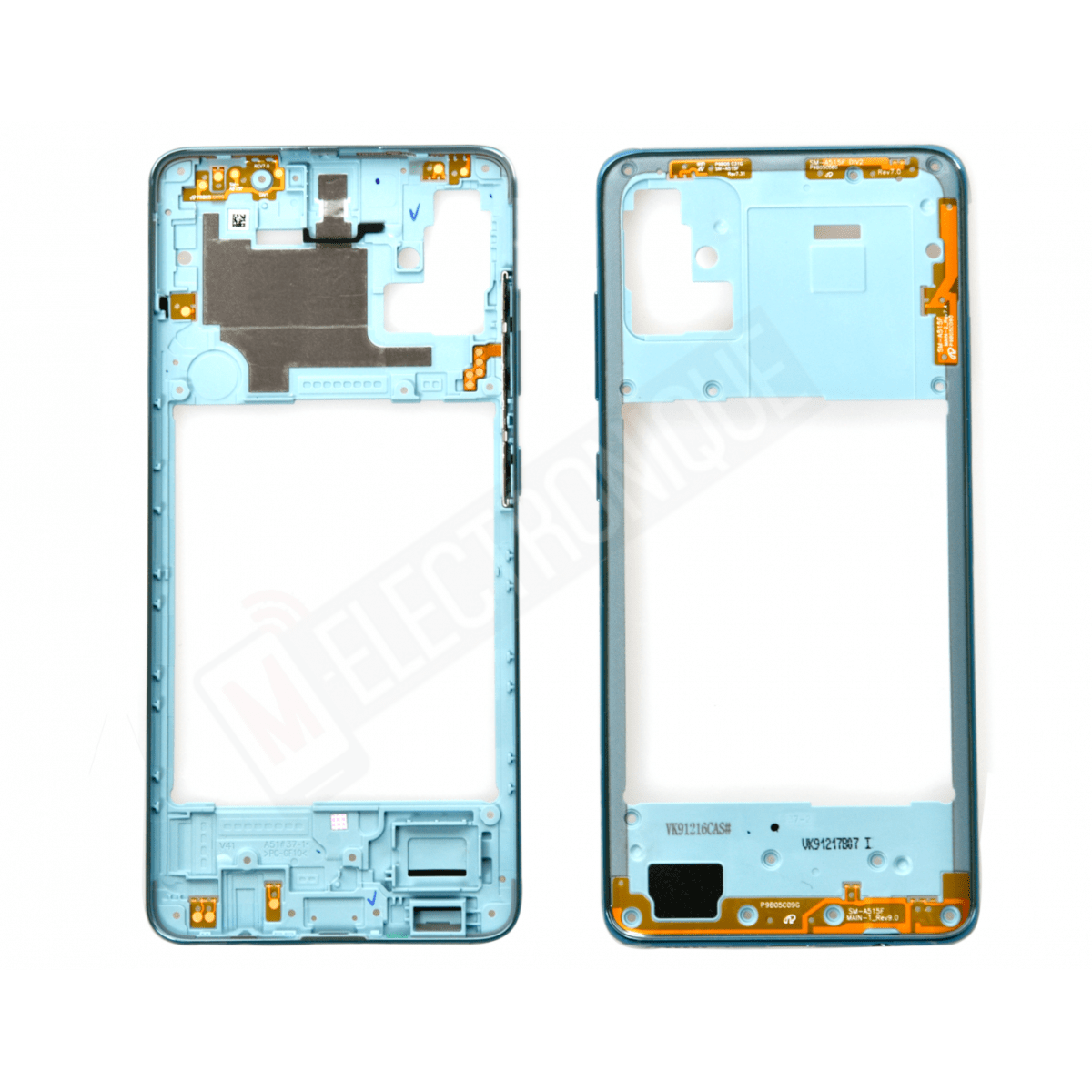 CHASSIS INTERMEDIAIRE BLEU SAMSUNG GALAXY A51