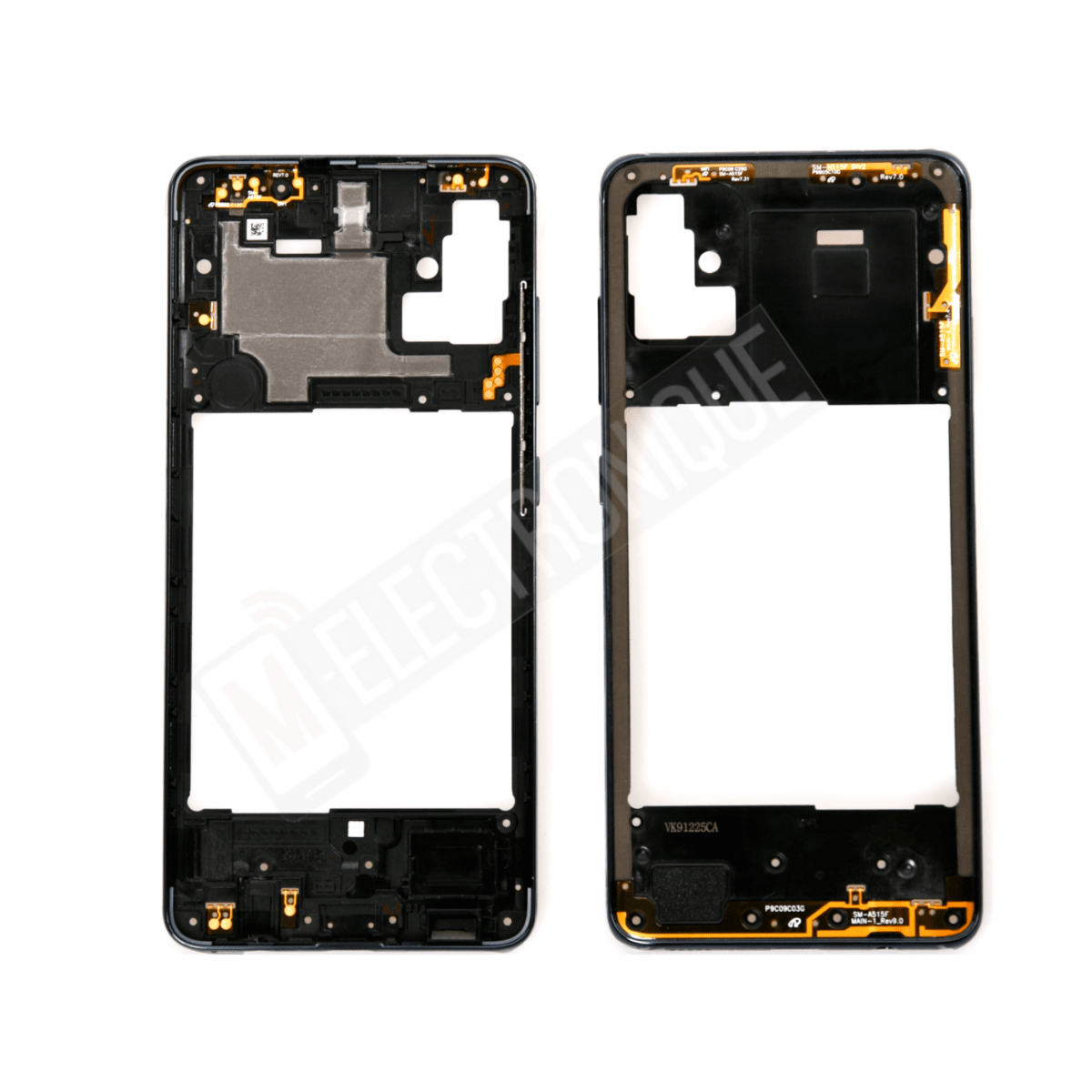CHASSIS INTERMEDIAIRE NOIR SAMSUNG GALAXY A51