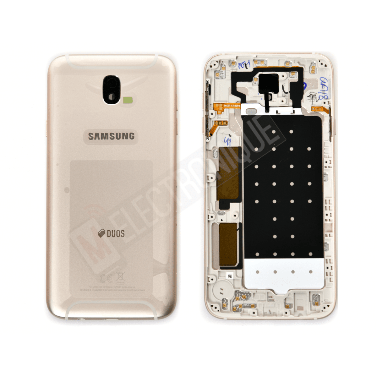 CACHE ARRIERE GOLD SAMSUNG GALAXY J7 2017