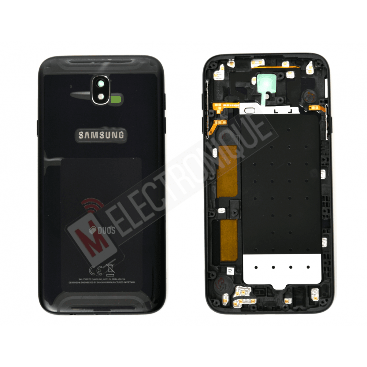 CACHE ARRIERE NOIR SAMSUNG GALAXY J7 2017