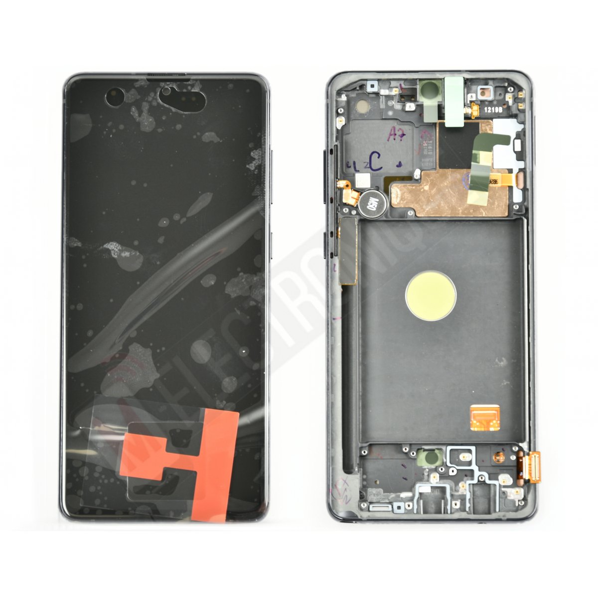 ECRAN NOIR SAMSUNG GALAXY NOTE 10 LITE
