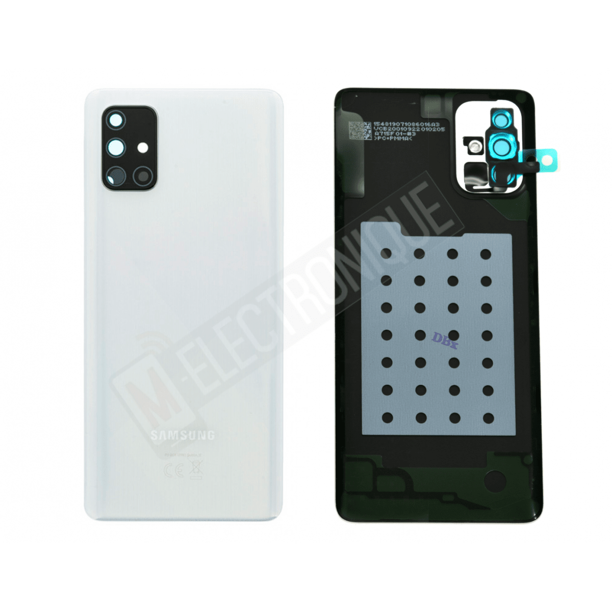 CACHE ARRIERE SILVER SAMSUNG GALAXY A71