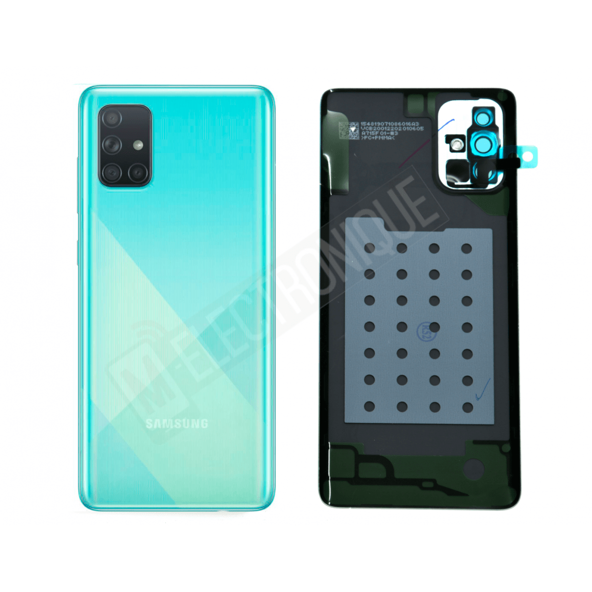 CACHE ARRIERE BLEU SAMSUNG GALAXY A71