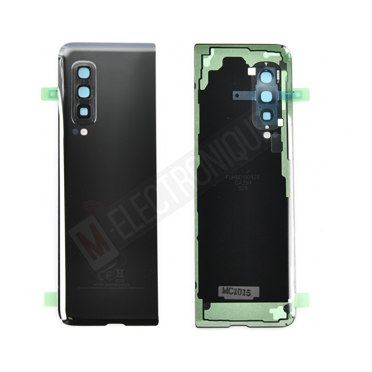 VITRE ARRIERE NOIR SAMSUNG GALAXY FOLD