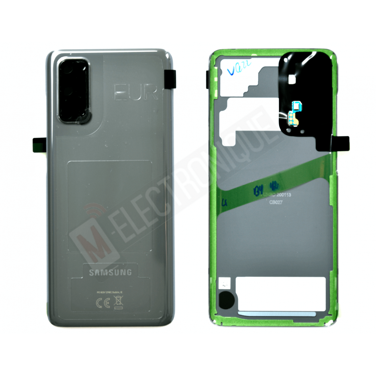 VITRE ARRIERE GRAY SAMSUNG GALAXY S20 4G / 5G