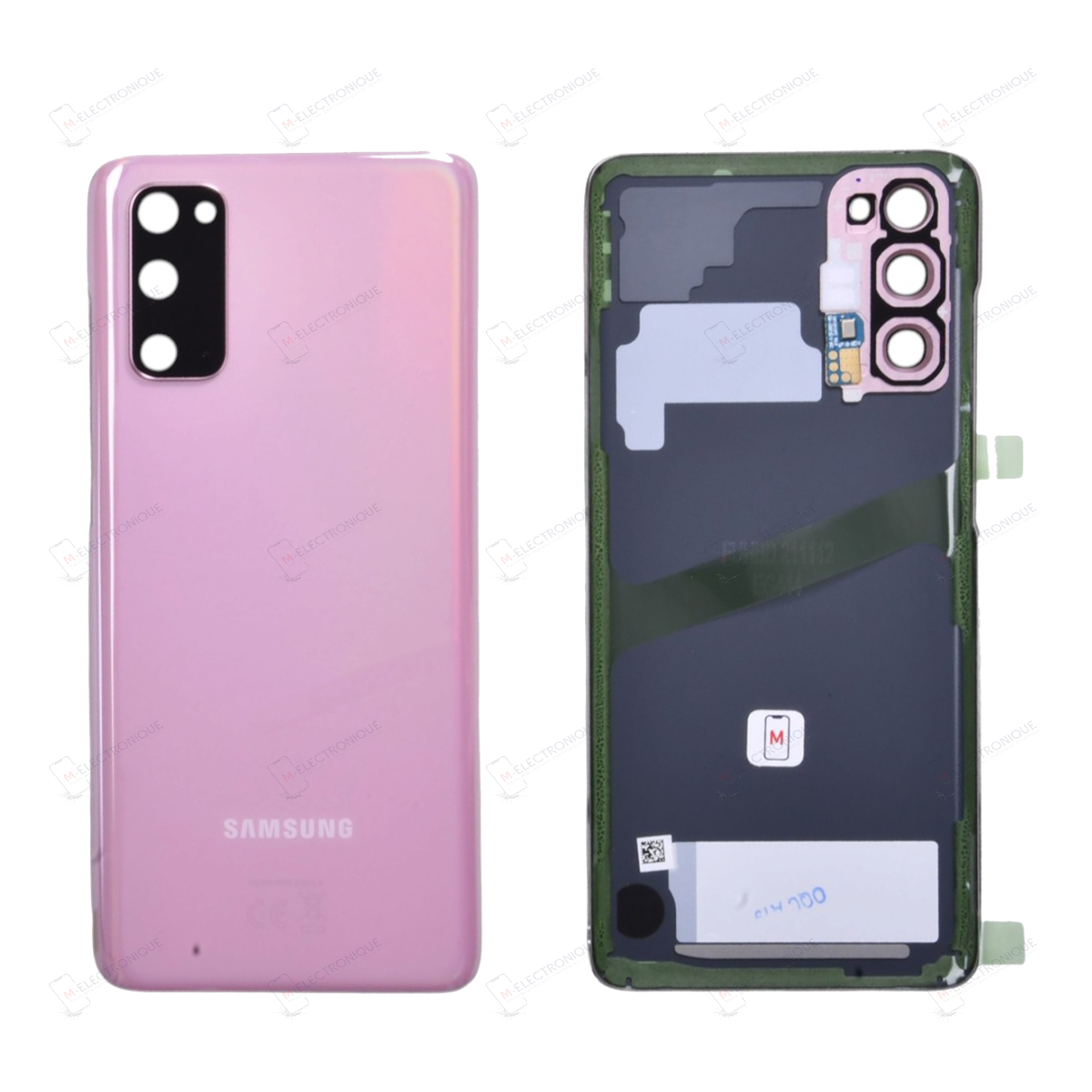 VITRE ARRIERE ROSE SAMSUNG GALAXY S20 4G / 5g