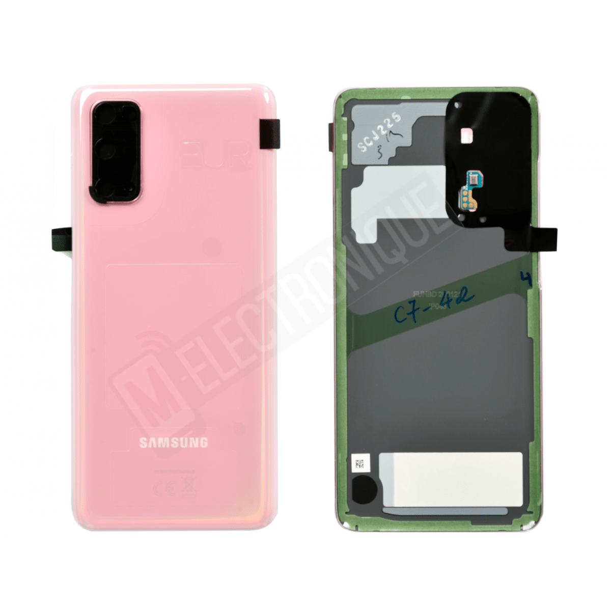 VITRE ARRIERE ROSE SAMSUNG GALAXY S20 4G / 5g