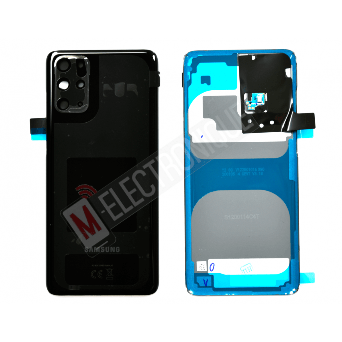 VITRE ARRIERE NOIR SAMSUNG GALAXY S20+