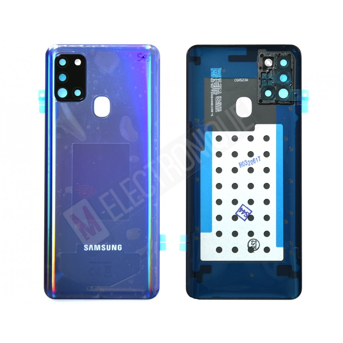 CACHE ARRIERE BLEU SAMSUNG GALAXY A21S