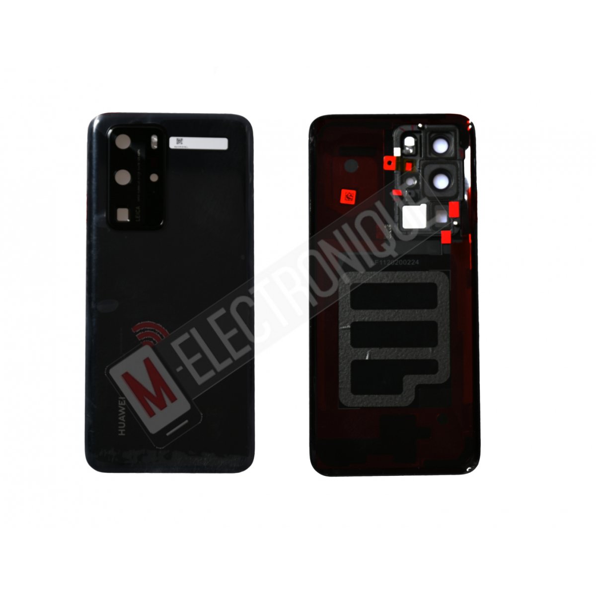 VITRE ARRIERE NOIR HUAWEI P40 PRO