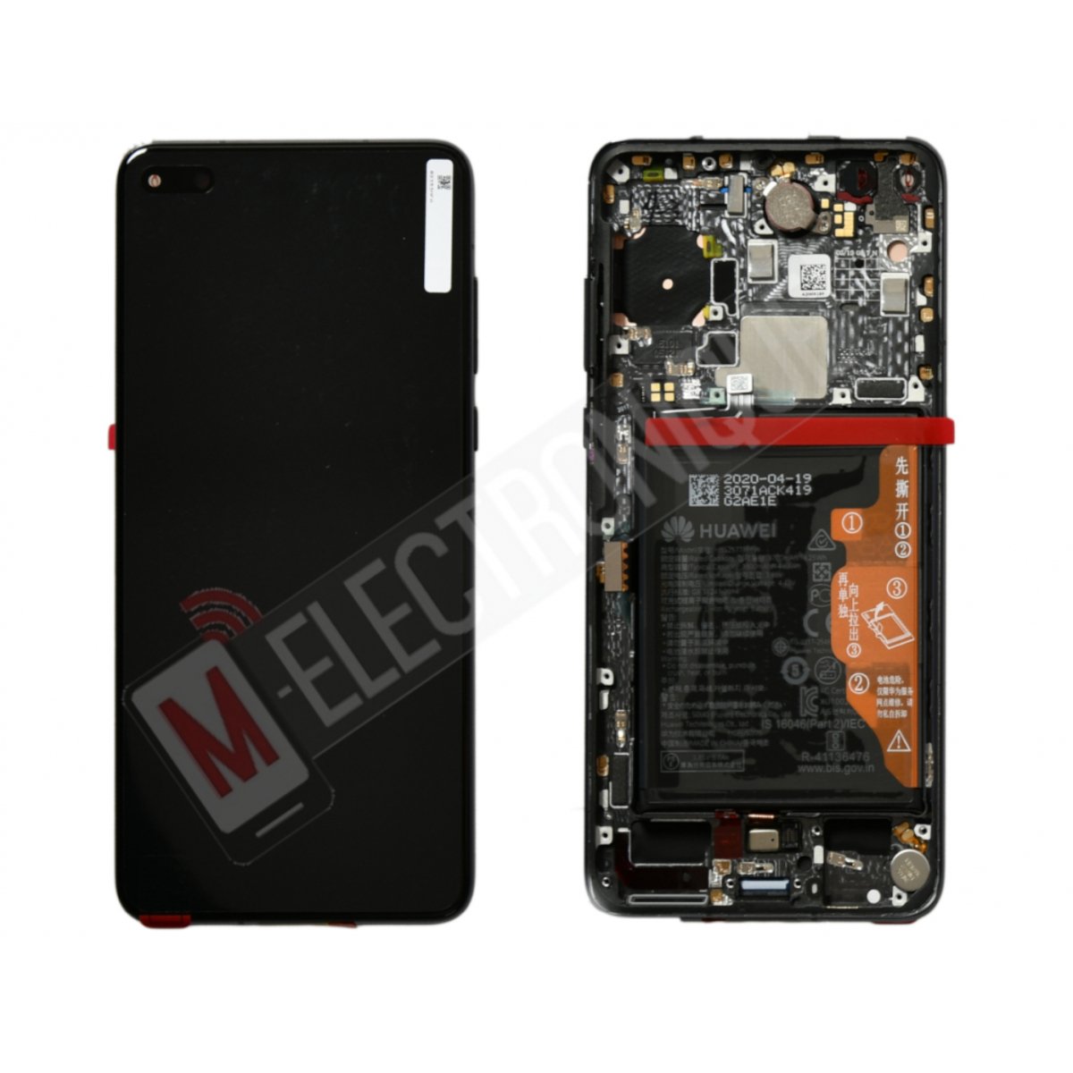 ECRAN NOIR HUAWEI P40