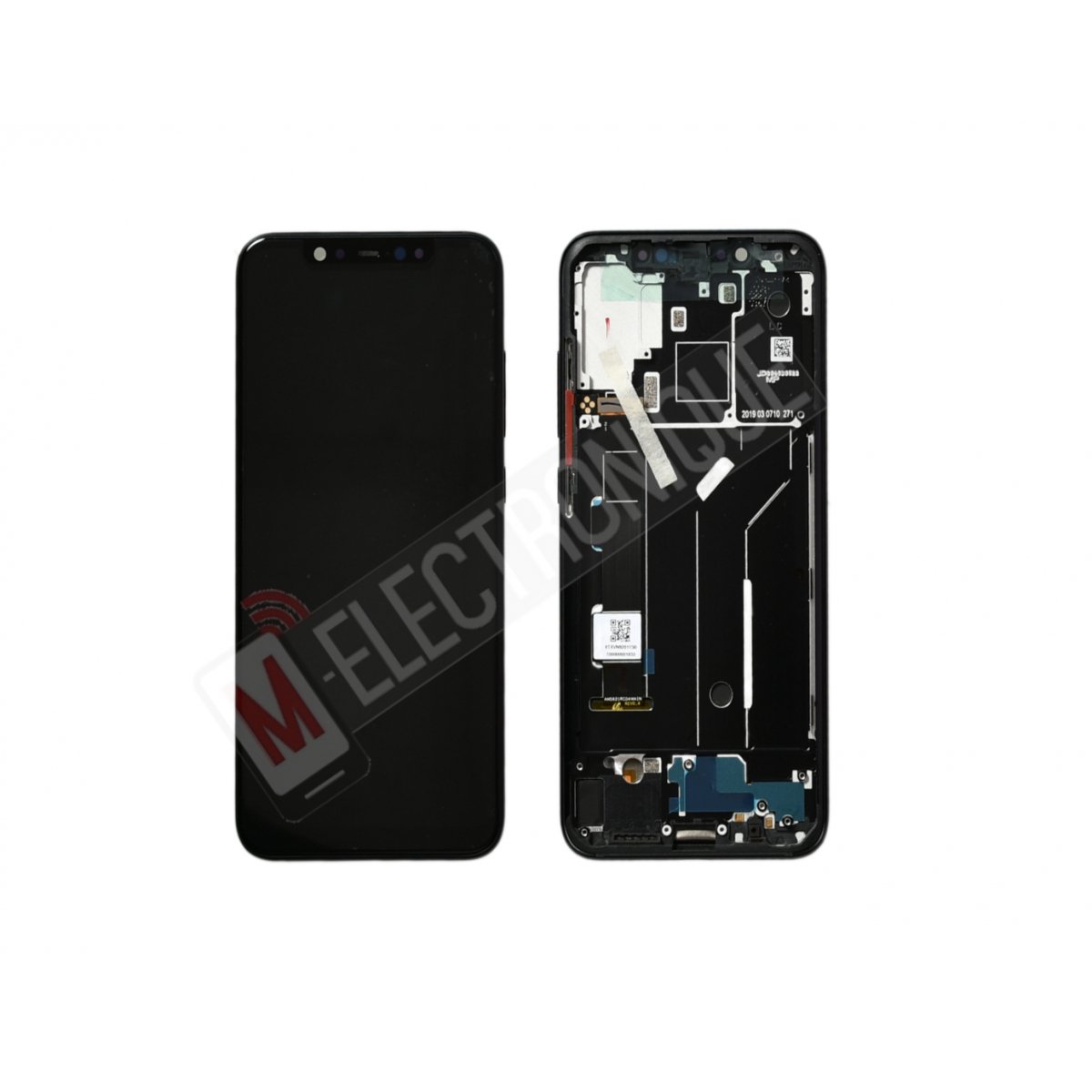 ECRAN NOIR XIAOMI MI 8