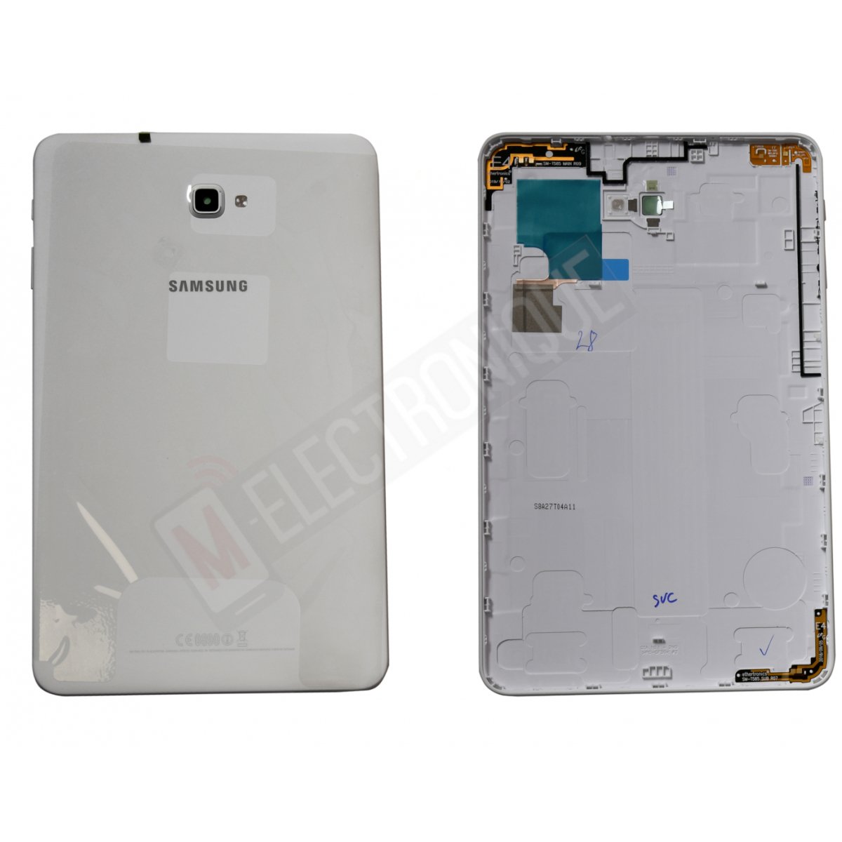 CACHE ARRIERE BLANC SAMSUNG GALAXY TAB A 10.1