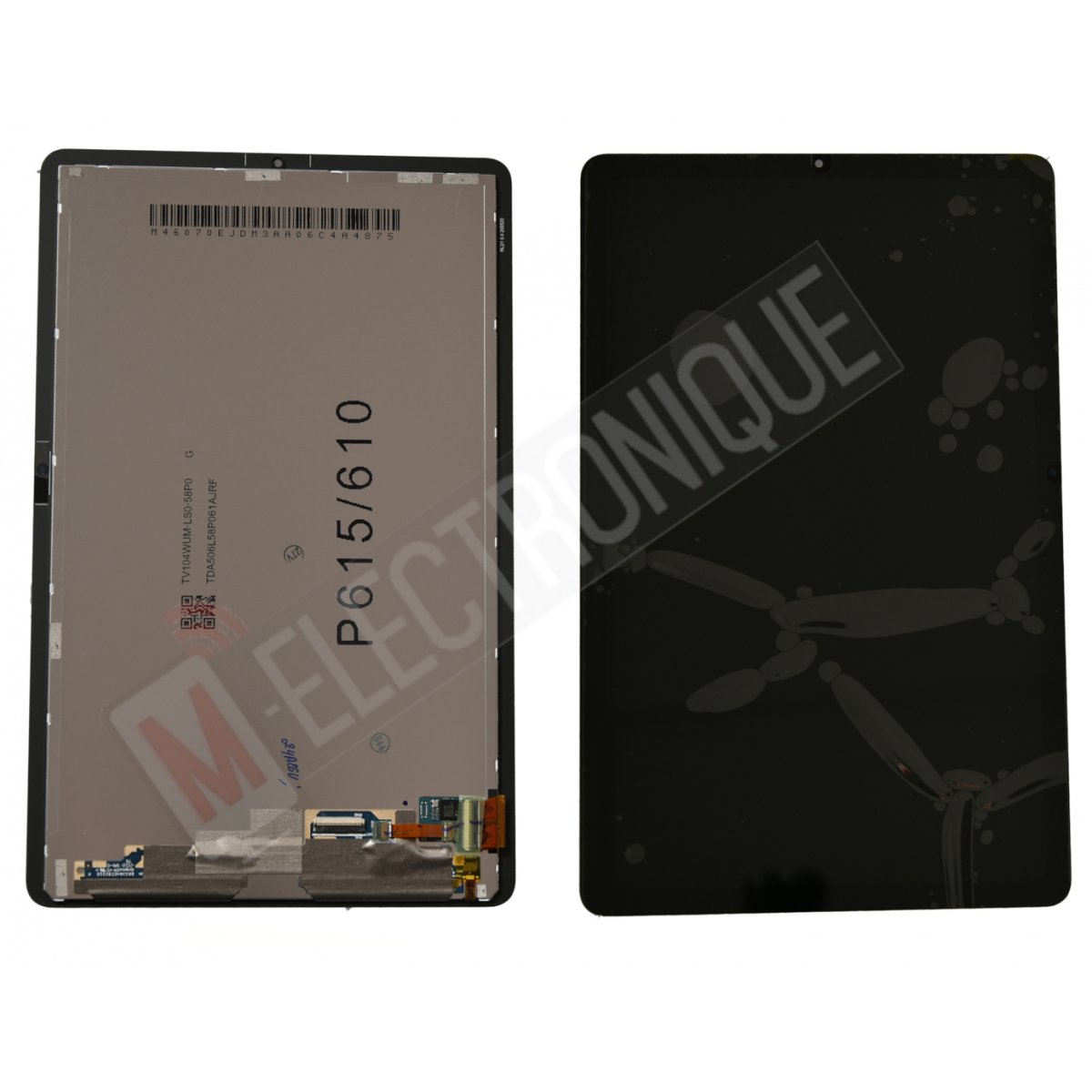 ECRAN NOIR SAMSUNG GALAXY TAB S6 LITE