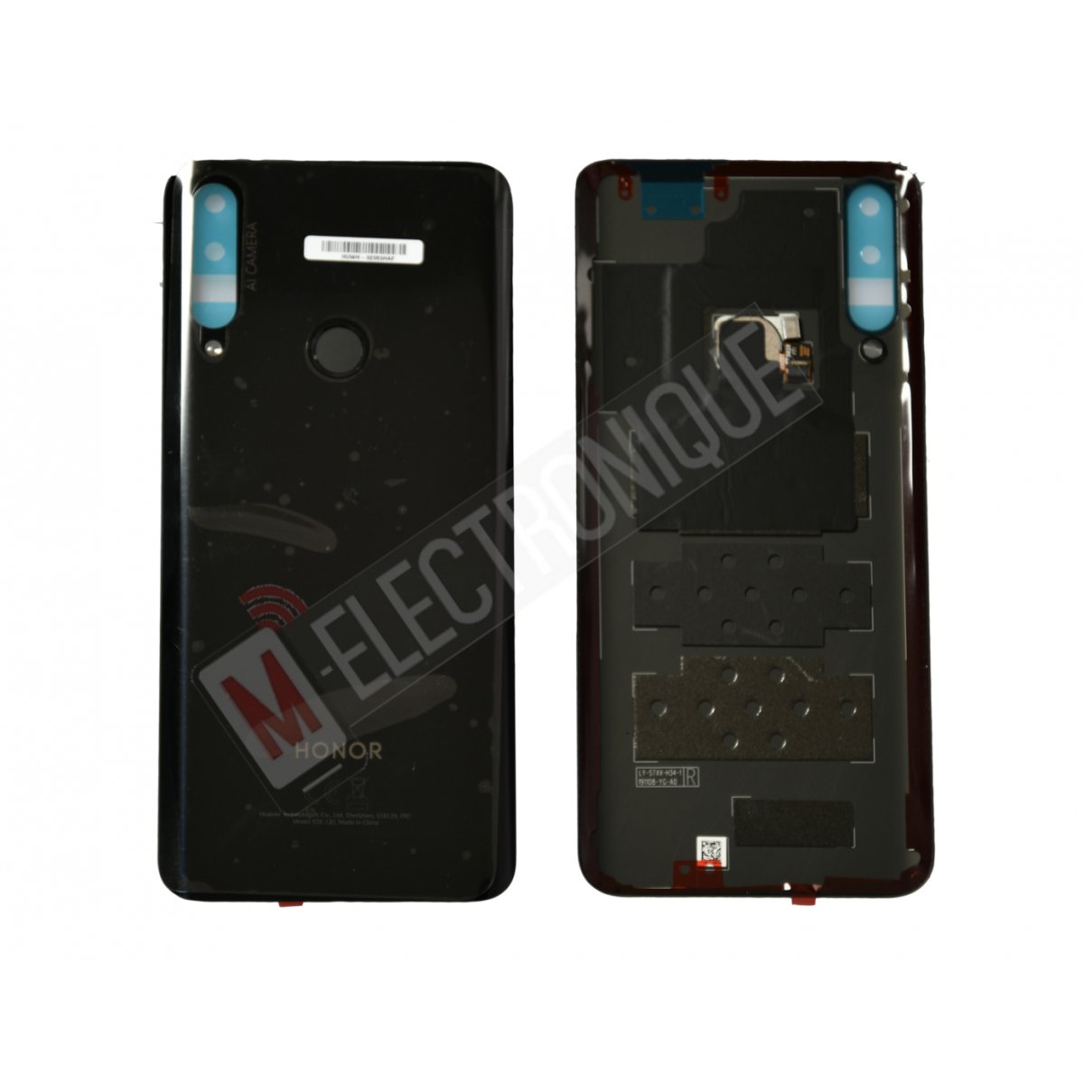 CACHE ARRIERE NOIR HUAWEI HONOR 9X