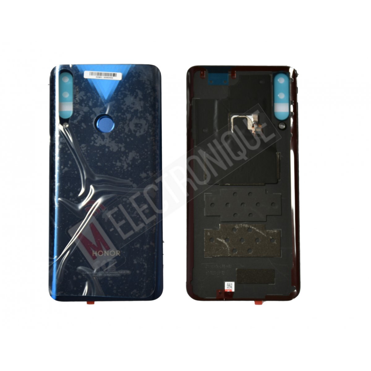 CACHE ARRIERE BLEU HUAWEI HONOR 9X
