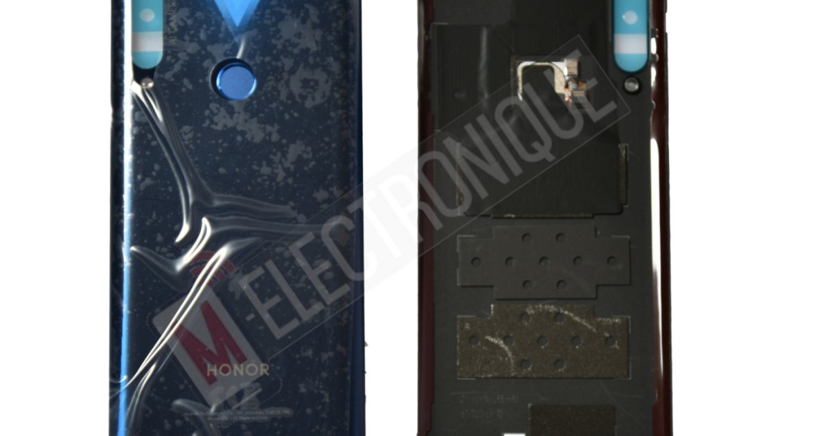 Cache Batterie Façade Arrière Bleu Pour Honor 9 (Compatible Charge Sans Fil) - Non Honor 9 Lite