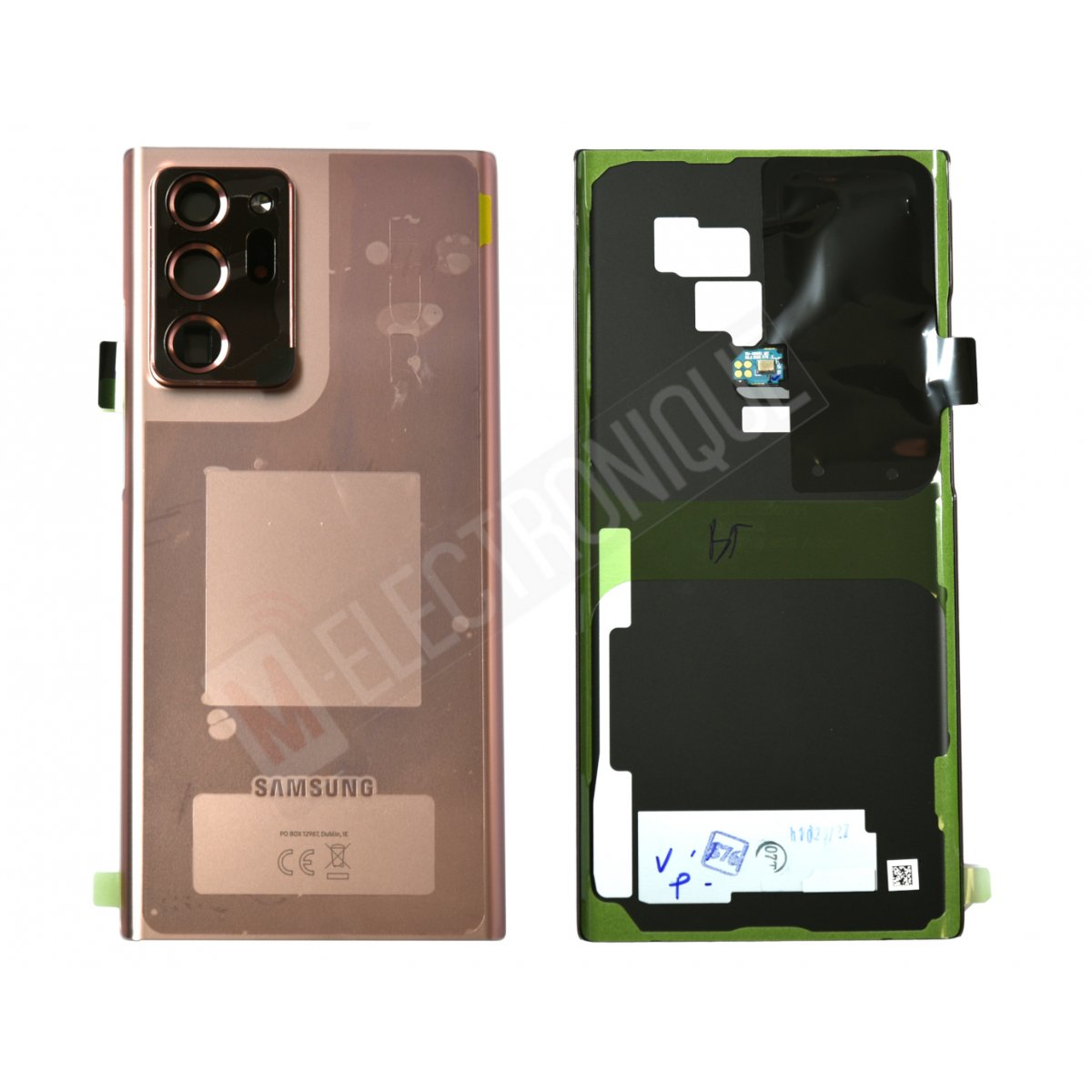 VITRE ARRIERE BRONZE SAMSUNG GALAXY NOTE 20 ULTRA