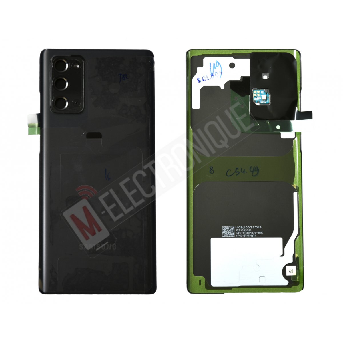 CACHE ARRIERE GRAY SAMSUNG GALAXY NOTE 20