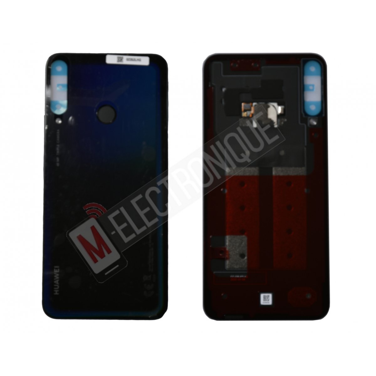 CACHE ARRIERE NOIR HUAWEI P40 LITE E