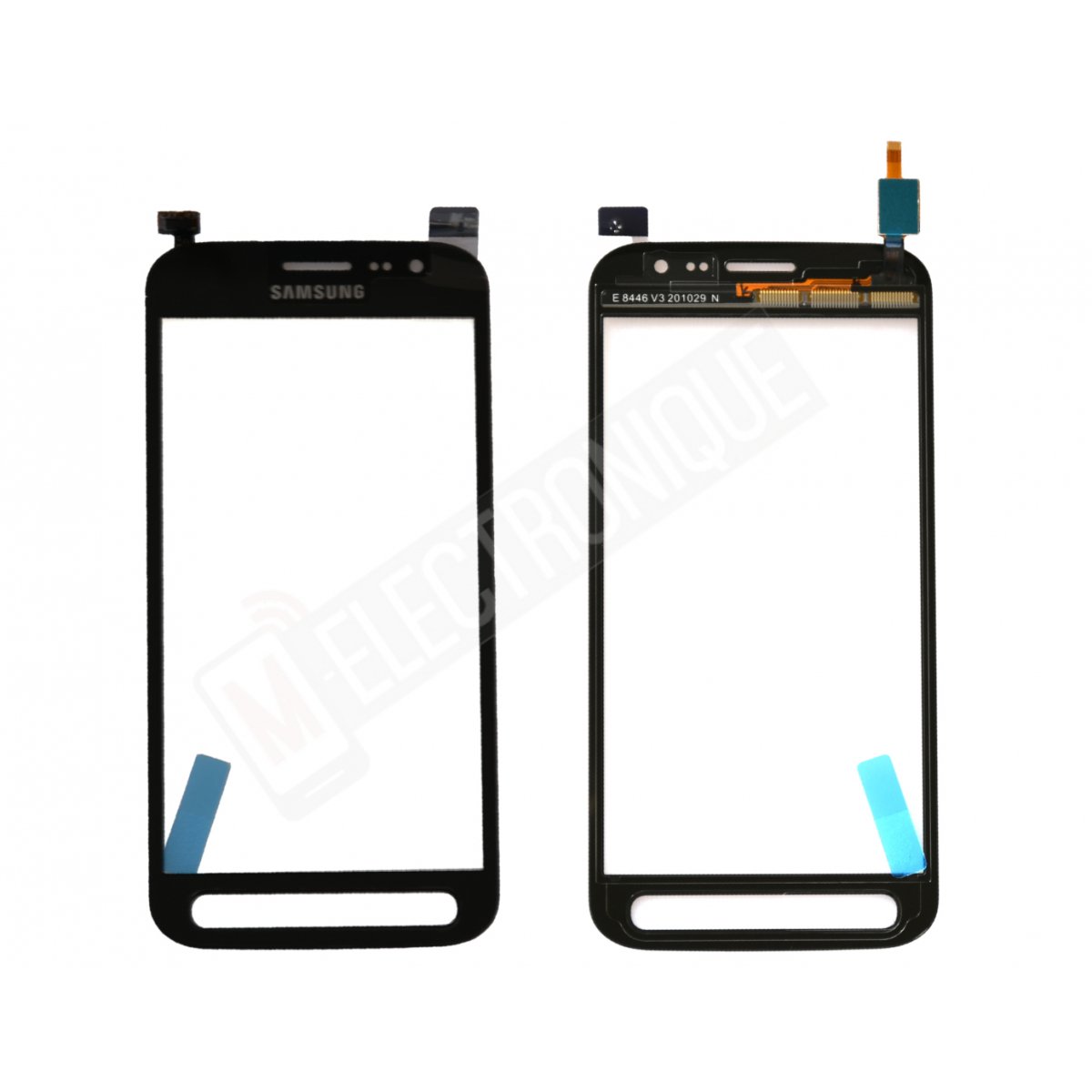 VITRE TACTILE NOIR SAMSUNG GALAXY XCOVER 4 / 4S