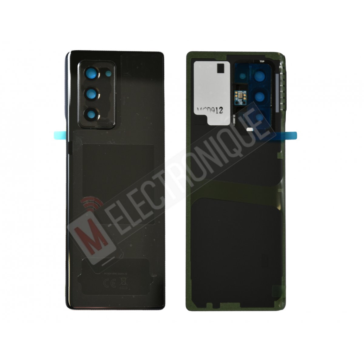 VITRE ARRIERE NOIR SAMSUNG GALAXY Z FOLD 2 5G