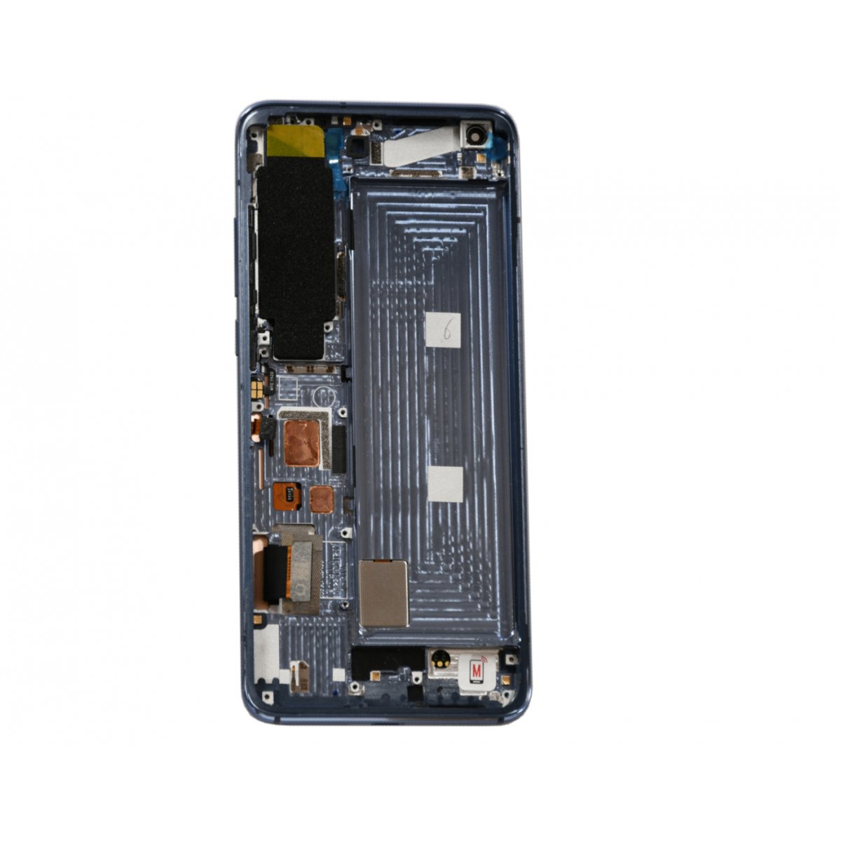 ECRAN NOIR XIAOMI MI 10 (MODELE C)