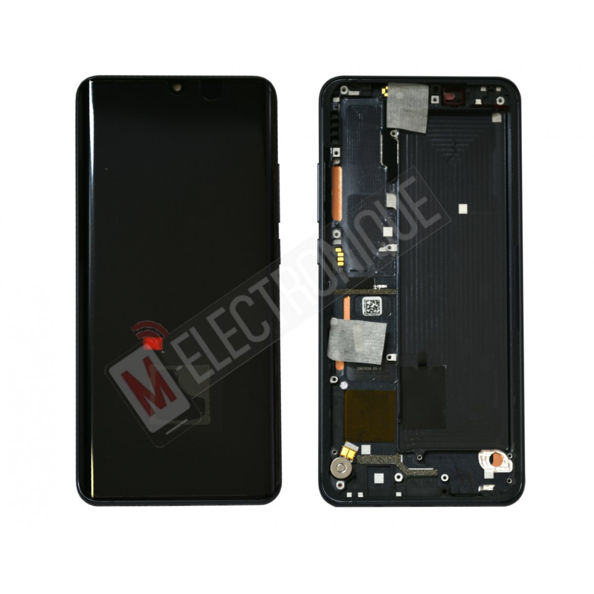 ECRAN NOIR XIAOMI MI NOTE 10 LITE