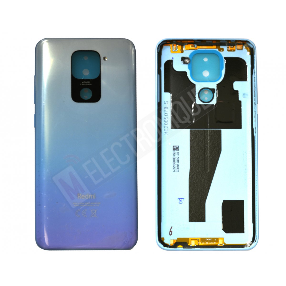 CACHE ARRIERE BLANC XIAOMI REDMI NOTE 9