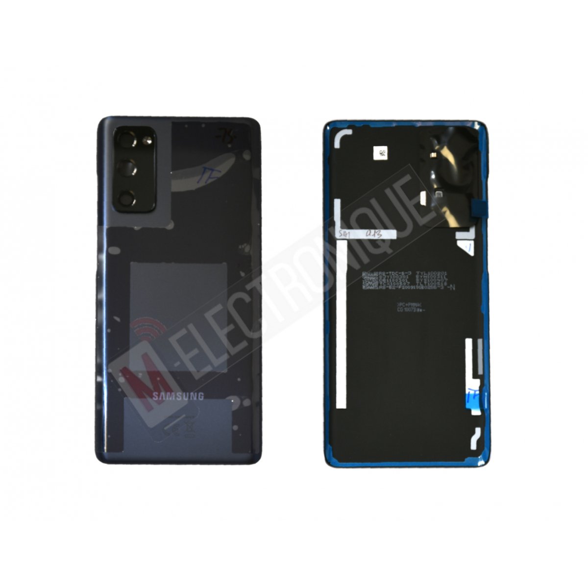 CACHE ARRIERE BLEU SAMSUNG GALAXY S20 FE