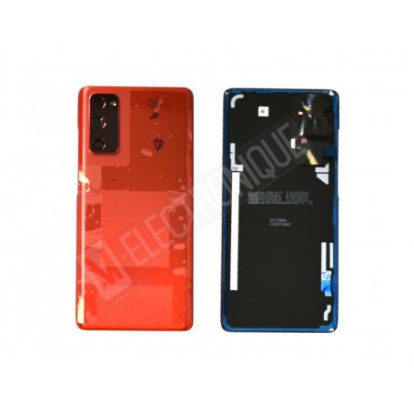 CACHE ARRIERE ROUGE SAMSUNG GALAXY S20 FE