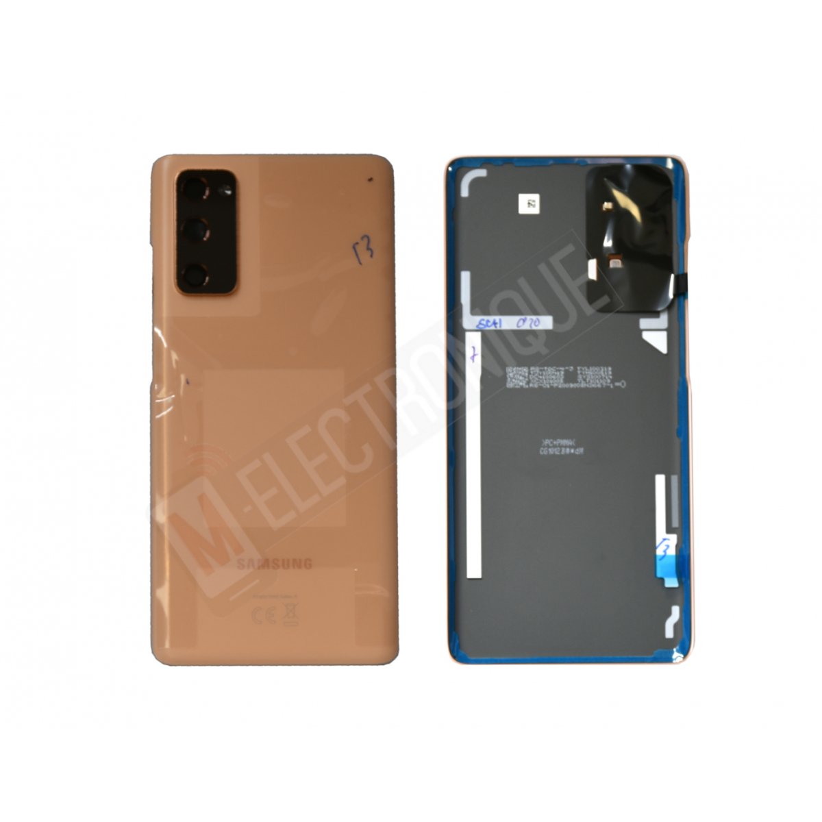 CACHE ARRIERE ORANGE SAMSUNG GALAXY S20 FE