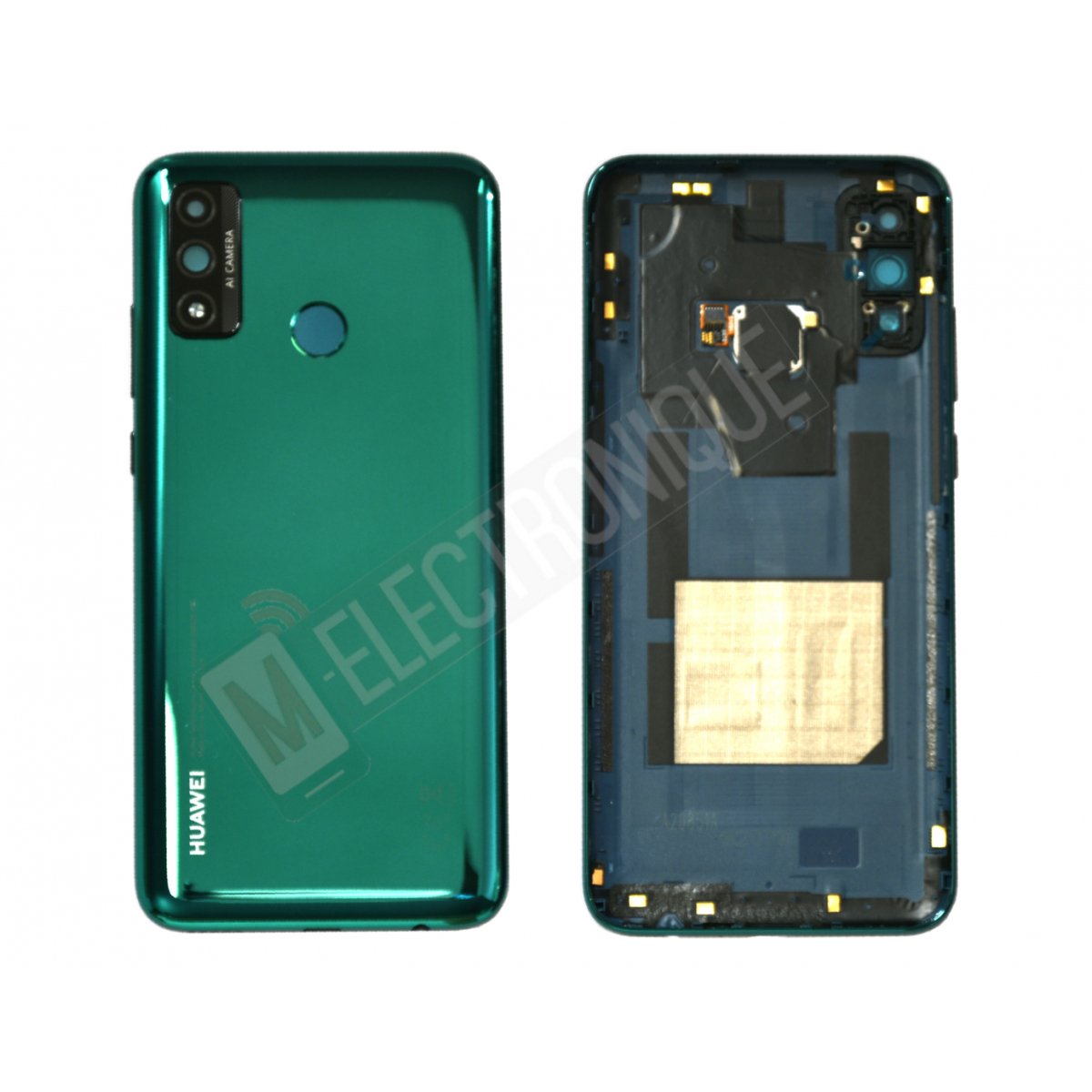 CACHE ARRIERE VERT ORIGINAL HUAWEI P SMART 2020