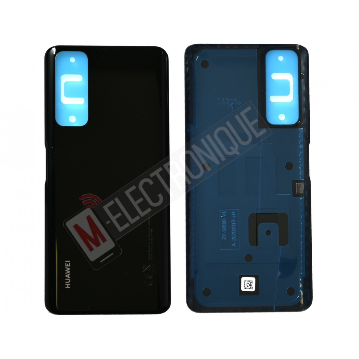 CACHE ARRIERE NOIR HUAWEI P SMART 2021