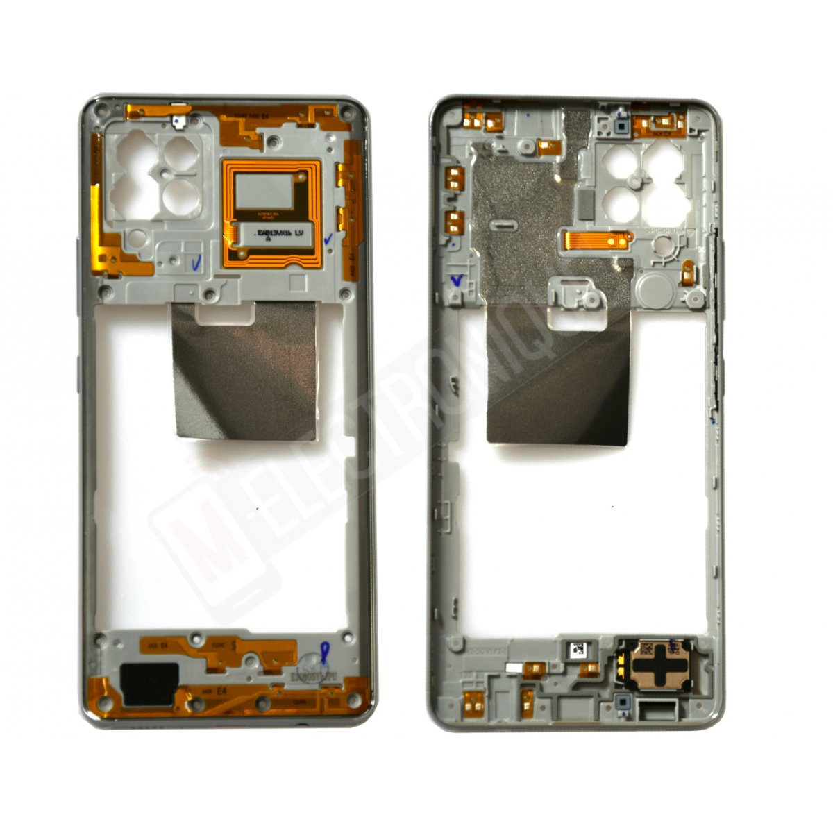 CHASSIS INTERMEDIAIRE BLANC SAMSUNG GALAXY A42 5G