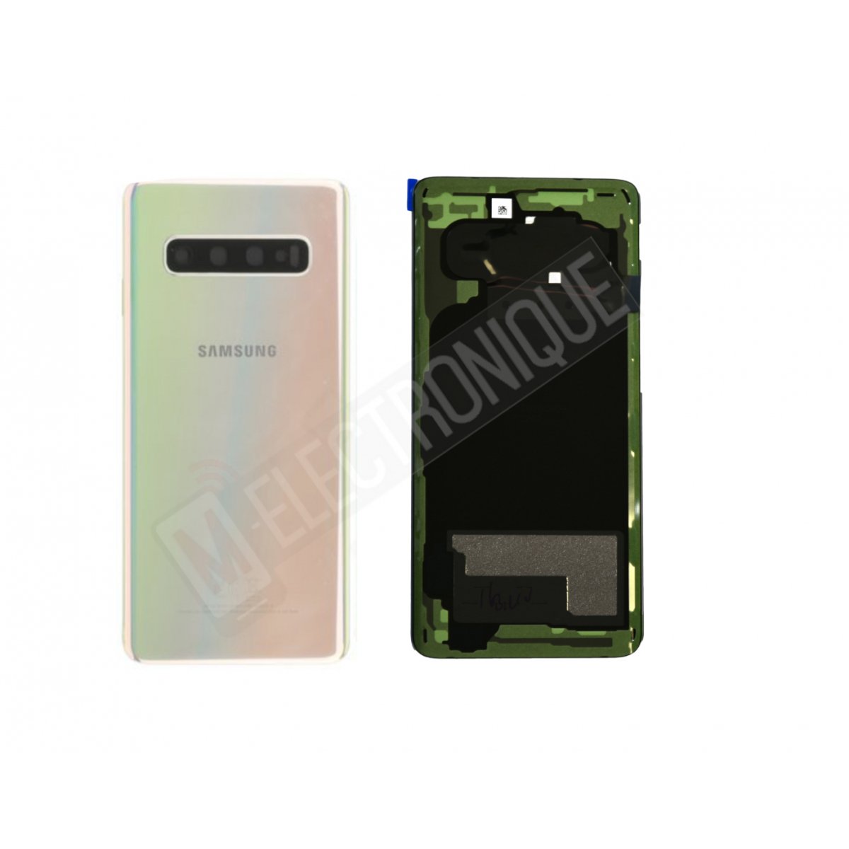VITRE ARRIERE SILVER SAMSUNG GALAXY S10